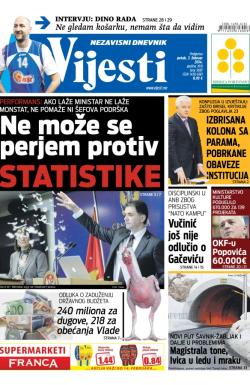 Vijesti - broj 5697, 7. feb 2014.