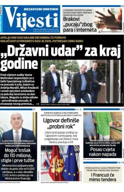 Vijesti - broj 9889, 10. nov 2025.