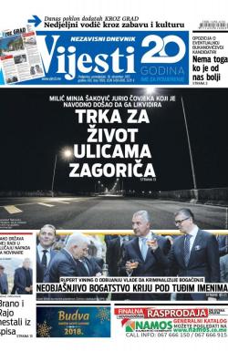 Vijesti - broj 7093, 18. dec 2017.
