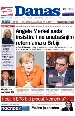 Danas - broj 6099, 11. jun 2014.