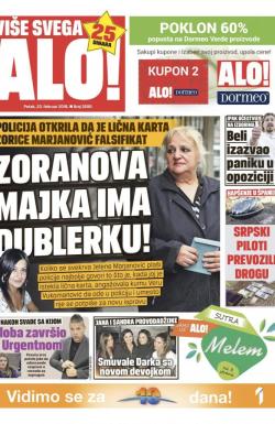 Alo - broj 3590, 23. feb 2018.