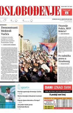 Oslobođenje - broj 25971, 18. mar 2019.