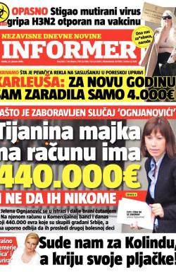 Informer - broj 827, 21. jan 2015.