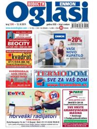 Novosti oglasi - broj 1598, 13. nov 2019.