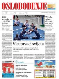 Oslobođenje - broj 25738, 23. jul 2018.