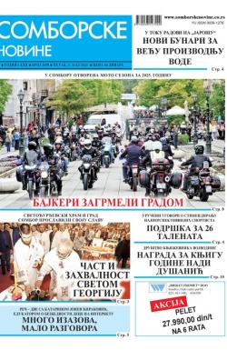 Somborske novine - broj 3698, 9. maj 2025.