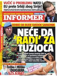 Informer CG - broj 1365, 21. okt 2016.