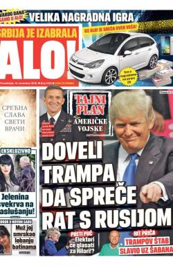 Alo - broj 3135, 14. nov 2016.