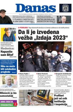 Danas - broj 9230, 17. feb 2023.