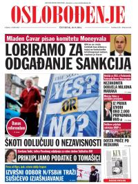 Oslobođenje - broj 24.352, 18. sep 2014.