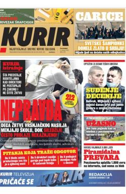Kurir - broj 3112, 17. okt 2022.
