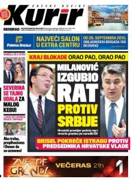 Kurir - broj 590, 26. sep 2015.