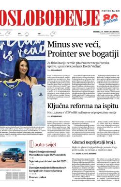 Oslobođenje - broj 27324, 14. jun 2023.