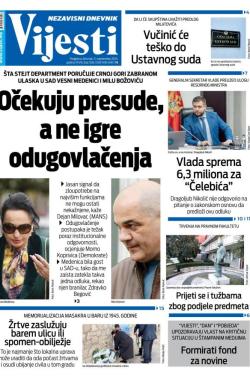 Vijesti - broj 9829, 11. sep 2025.