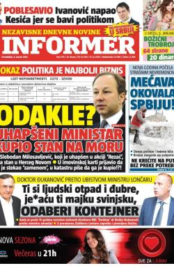 Informer - broj 1119, 4. jan 2016.