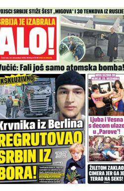 Alo - broj 3173, 22. dec 2016.