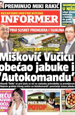 Informer - broj 615, 14. maj 2014.