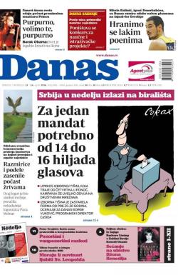 Danas - broj 6781-6782, 23. apr 2016.