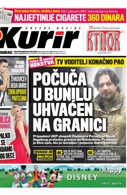 Kurir - broj 771, 29. mar 2016.