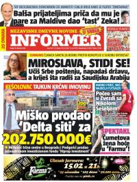 Informer - broj 1149, 10. feb 2016.
