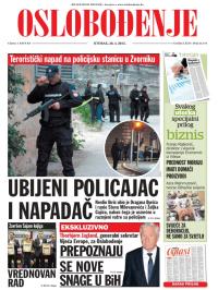 Oslobođenje - broj 24.574, 28. apr 2015.