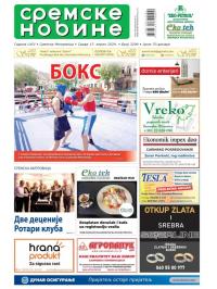 Sremske Novine - broj 3294, 17. apr 2024.