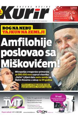 Kurir - broj 3318, 18. dec 2012.