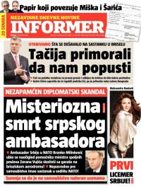 Informer - broj 181, 6. dec 2012.