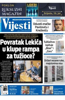 Vijesti - broj 9770, 12. jul 2025.