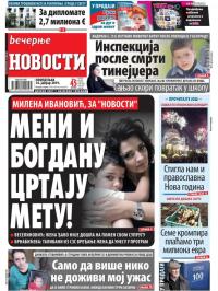 Večernje novosti - broj 3127, 14. jan 2019.