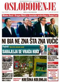 Oslobođenje - broj 24.956, 14. maj 2016.
