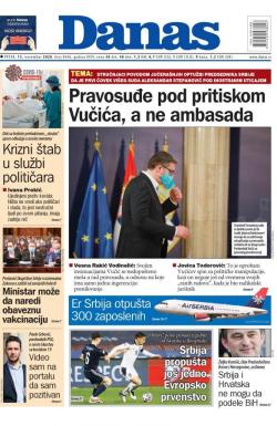 Danas - broj 8446, 13. nov 2020.