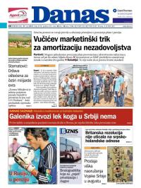Danas - broj 6510, 27. jul 2015.