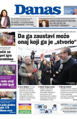Danas - broj 10017, 15. sep 2025.