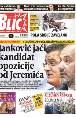 Blic - broj 7151, 10. jan 2017.