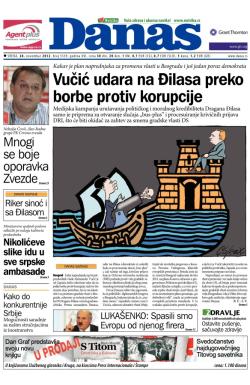 Danas - broj 5539, 28. nov 2012.
