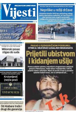 Vijesti - broj 9937, 29. dec 2025.