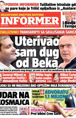 Informer - broj 675, 23. jul 2014.