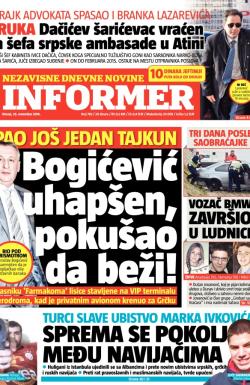 Informer - broj 782, 25. nov 2014.