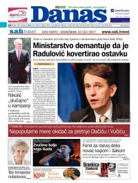 Danas - broj 5856, 11. okt 2013.