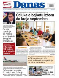 Danas - broj 7981, 6. avg 2019.