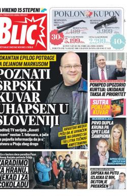 Blic - broj 8257, 14. feb 2020.