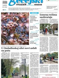 Bečejski mozaik - broj 774, 19. apr 2019.