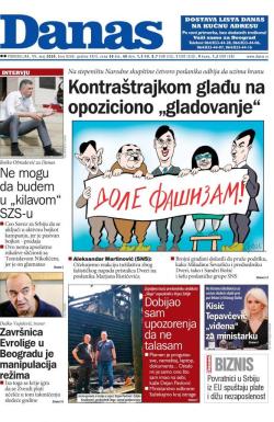 Danas - broj 8259, 11. maj 2020.