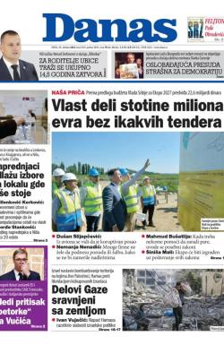 Danas - broj 9429, 11. okt 2023.