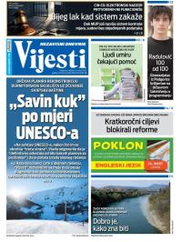 Vijesti - broj 10016, 22. mar 2026.