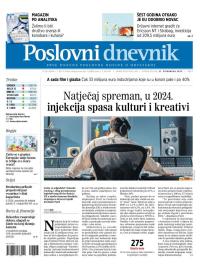 Poslovni Dnevnik - broj 4974, 27. nov 2023.