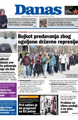 Danas - broj 10127, 27. jan 2026.