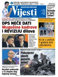 Vijesti - broj 5857, 18. jul 2014.
