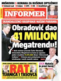 Informer - broj 446, 19. okt 2013.